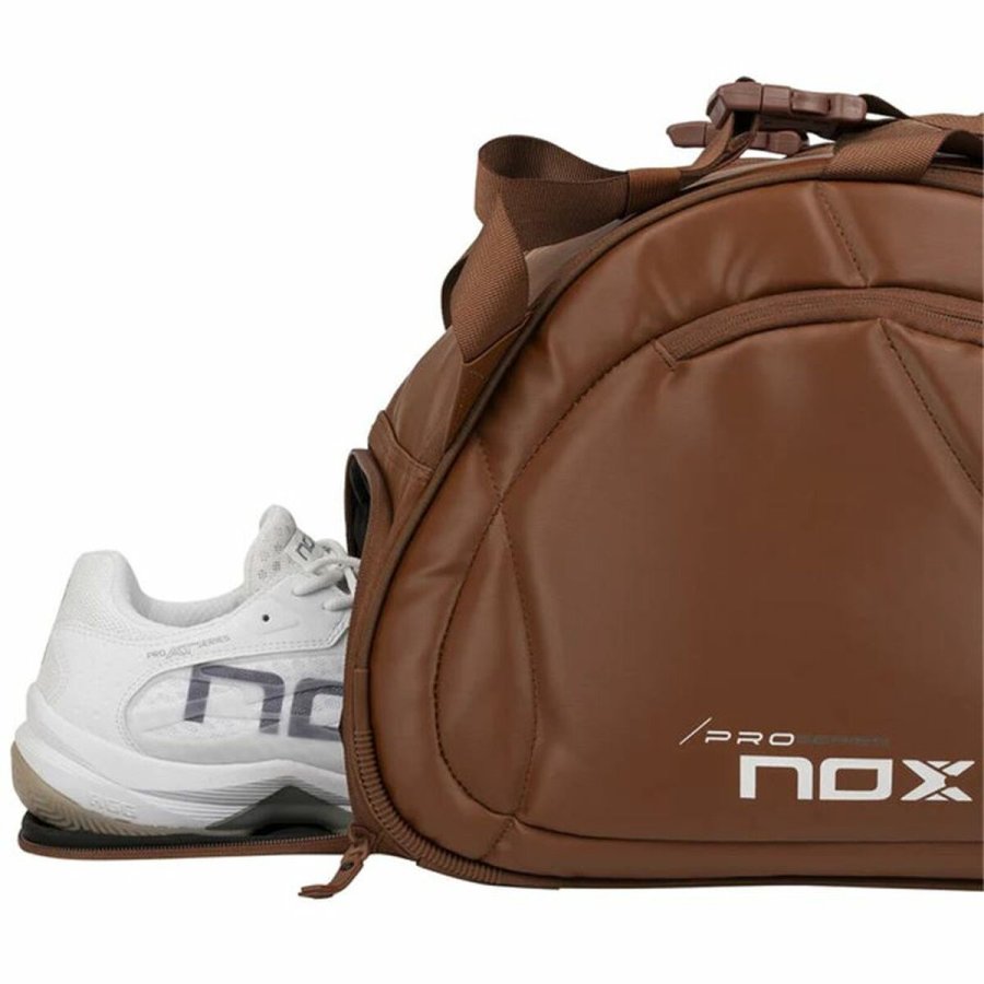 Tennis taske Nox Pro Series Camel Beige #6