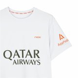 Kort�rmet T-shirt til M�nd Nox Nox Sponsorts AT10 Hvid #2