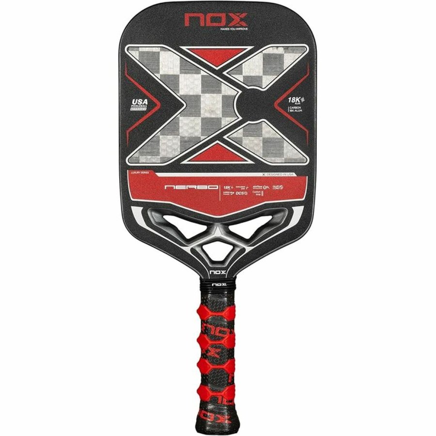 Pickleball paddle Nox Nerbo Sort Kulfiber #1