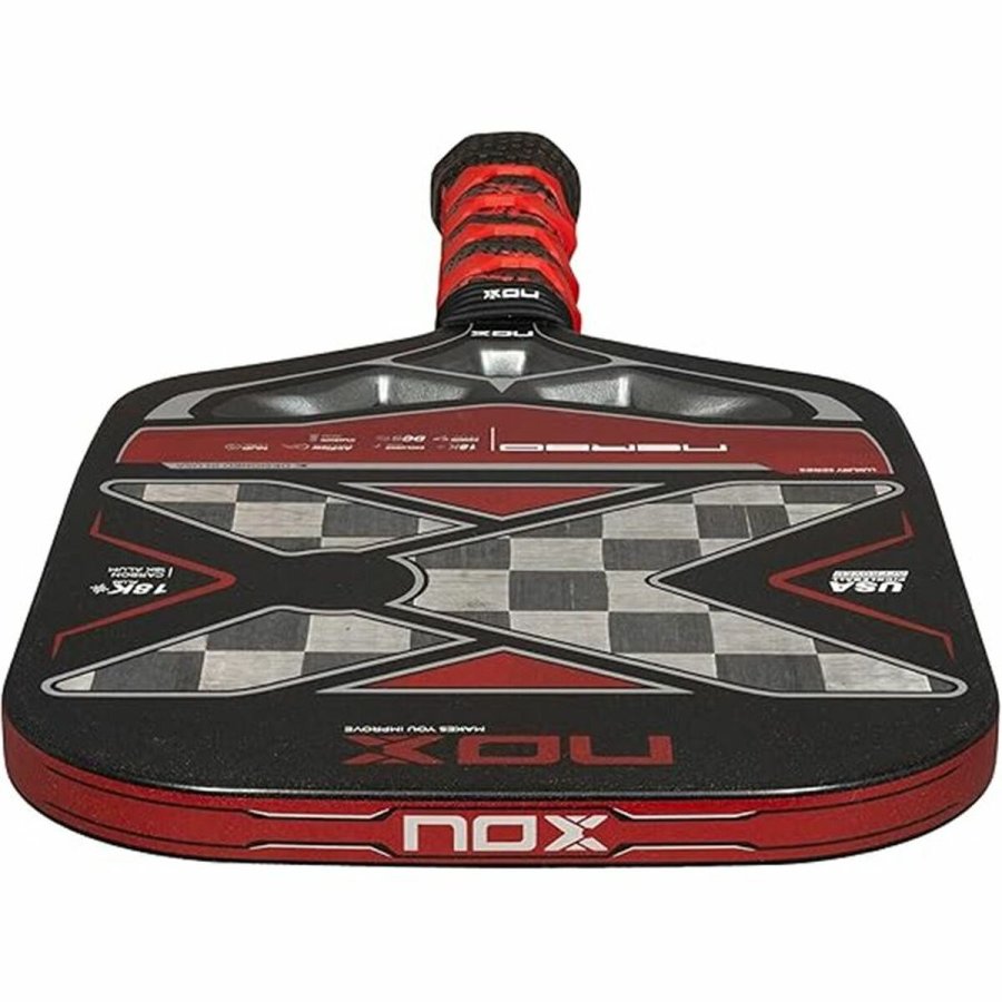 Pickleball paddle Nox Nerbo Sort Kulfiber #3