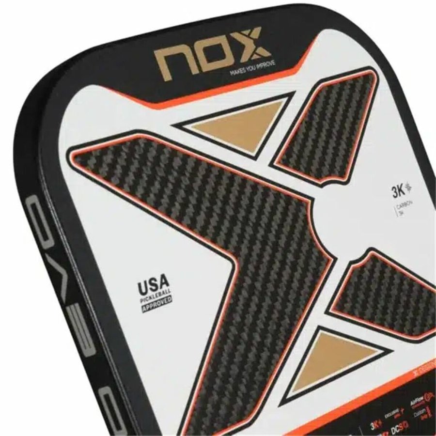 Pickleball paddle Nox Nox Pro Evo Beige Kulfiber #4