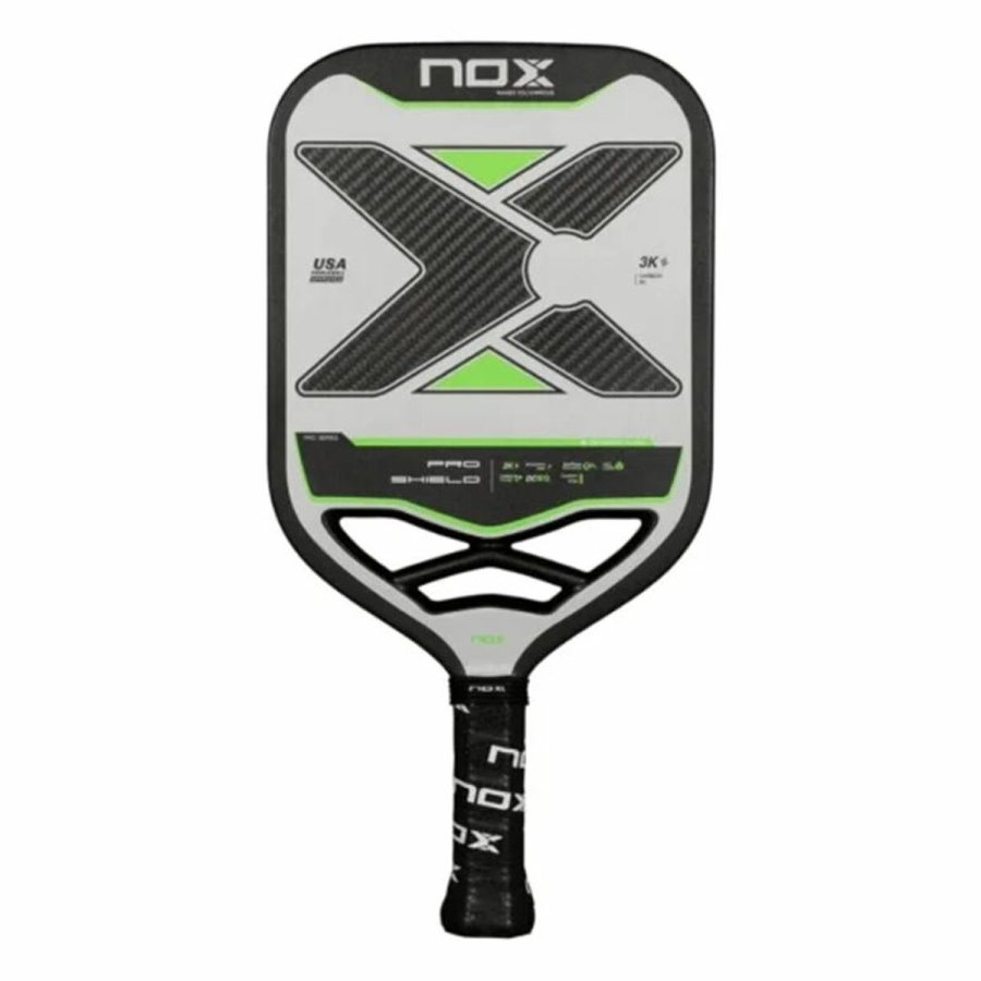 Pickleball paddle Nox Nox Pro Shield Sort Kulfiber #1