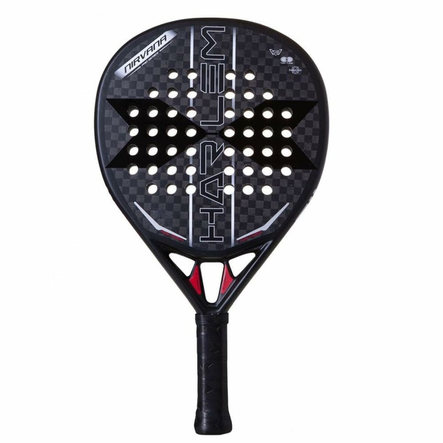Padel bat Harlem Padel Nirvana 12K Sort Gr #1