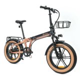 Elektrisk cykel Youin BK1650 DALLAS Sort Kaffe 250 W 20