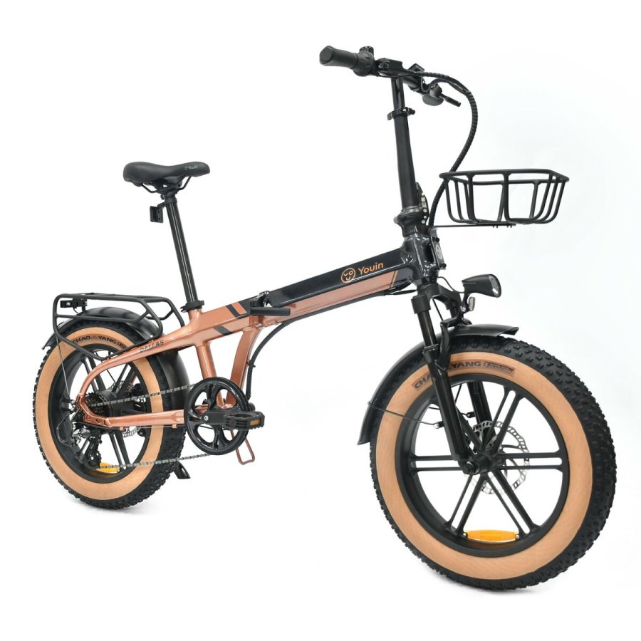 Elektrisk cykel Youin BK1650 DALLAS Sort Kaffe 250 W 20