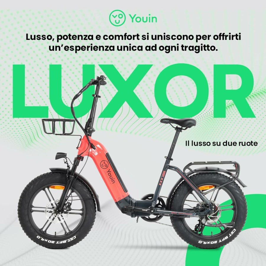 Elektrisk cykel Youin BK1716 LUXOR II Koral 250 W #2