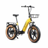Elektrisk cykel Youin BK1750 LUXOR II PRO A/N Gul 250 W #1
