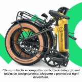 Elektrisk cykel Youin BK1750 LUXOR II PRO A/N Gul 250 W #5