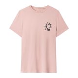 Kort�rmet T-shirt til M�nd Jimmy Lion Keith Haring x Jimmy Lion Pink #1