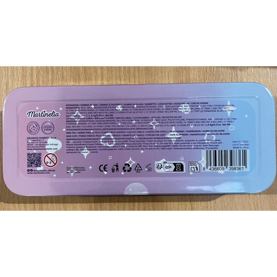 Makeup St til Brn Martinelia Little Unicorn 22,5 x 9,5 x 4,5 cm #4