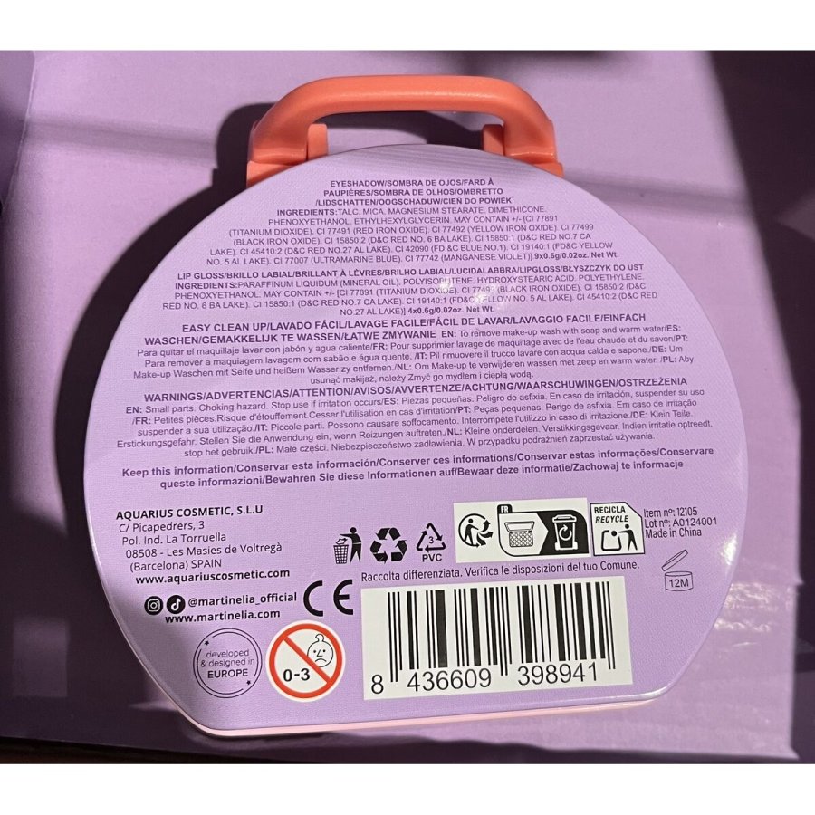 Makeup St til Brn Martinelia 11 x 10,5 x 3,5 cm #4