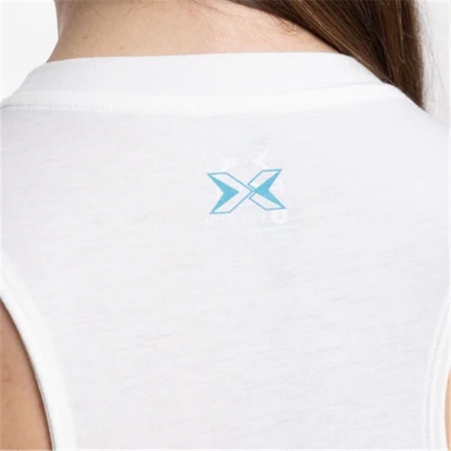 T-shirt til Damer uden �rmer Picsil Premium 241 Hvid #4