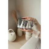 Rejsetoilettaske Numada Gennemsigtig PVC Silikone 20 x 6,5 x 13,5 cm #3