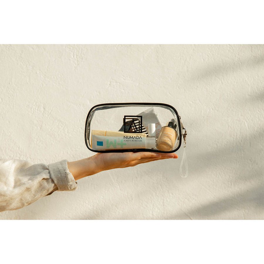 Rejsetoilettaske Numada Gennemsigtig PVC 23 x 11,5 x 6,5 cm #3