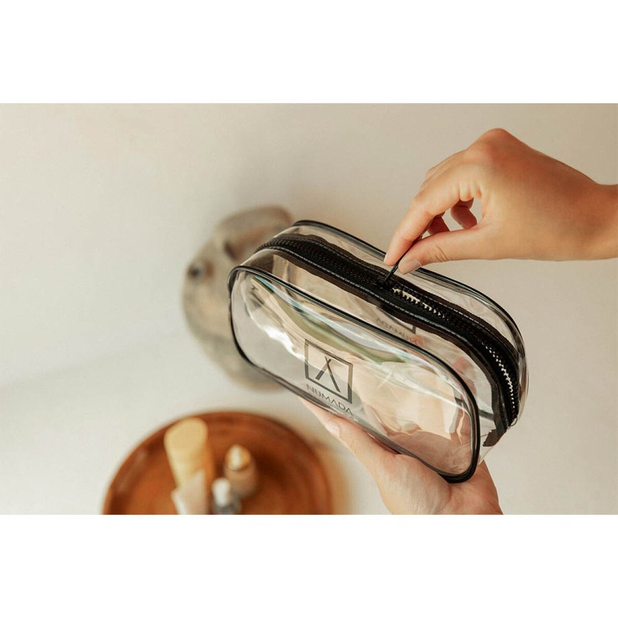 Rejsetoilettaske Numada Gennemsigtig PVC 23 x 11,5 x 6,5 cm #5