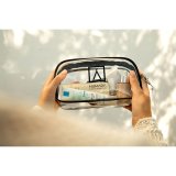 Rejsetoilettaske Numada Gennemsigtig PVC 23 x 11,5 x 6,5 cm #6