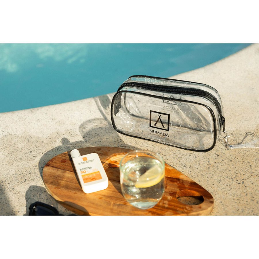 Rejsetoilettaske Numada Gennemsigtig PVC 23 x 11,5 x 6,5 cm #7