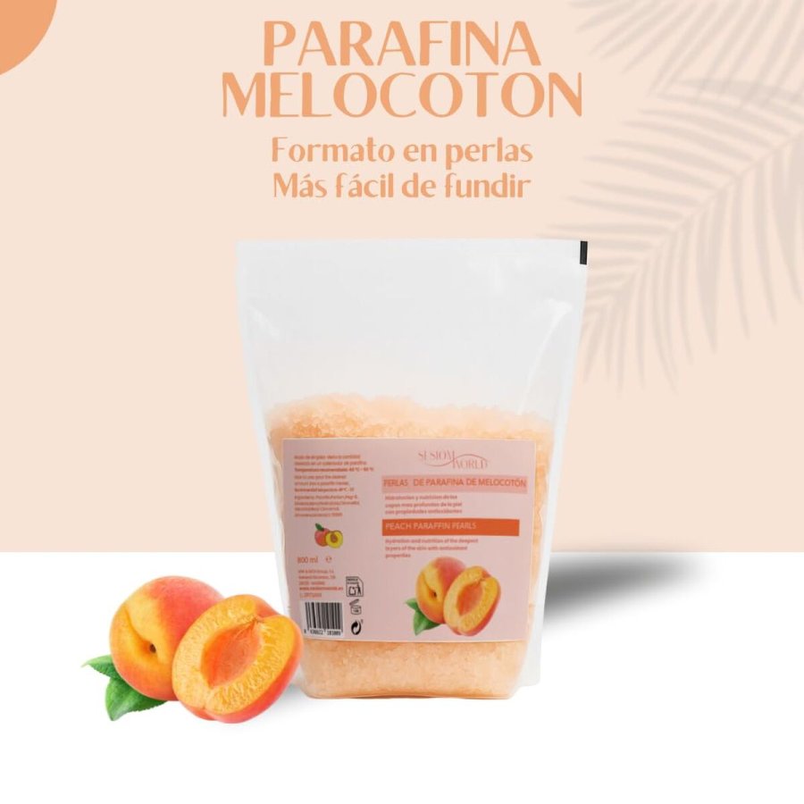 Fugtgivende Fodcreme SesioMWorld PARAFINA DE MELOCOTN 1 L #3