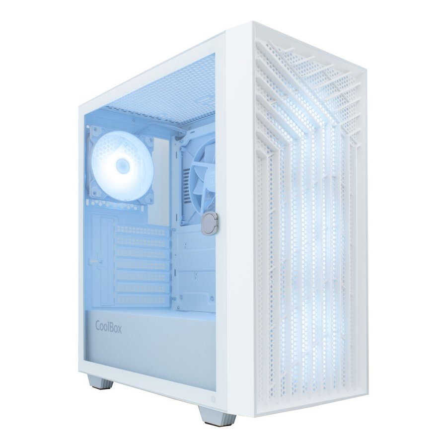 ATX Semi-t�rn kasse CoolBox COO-CHA-GA300W-0 Hvid #3