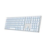 Tastatur og mus CoolBox COO-TEW02-BKW Hvid #6