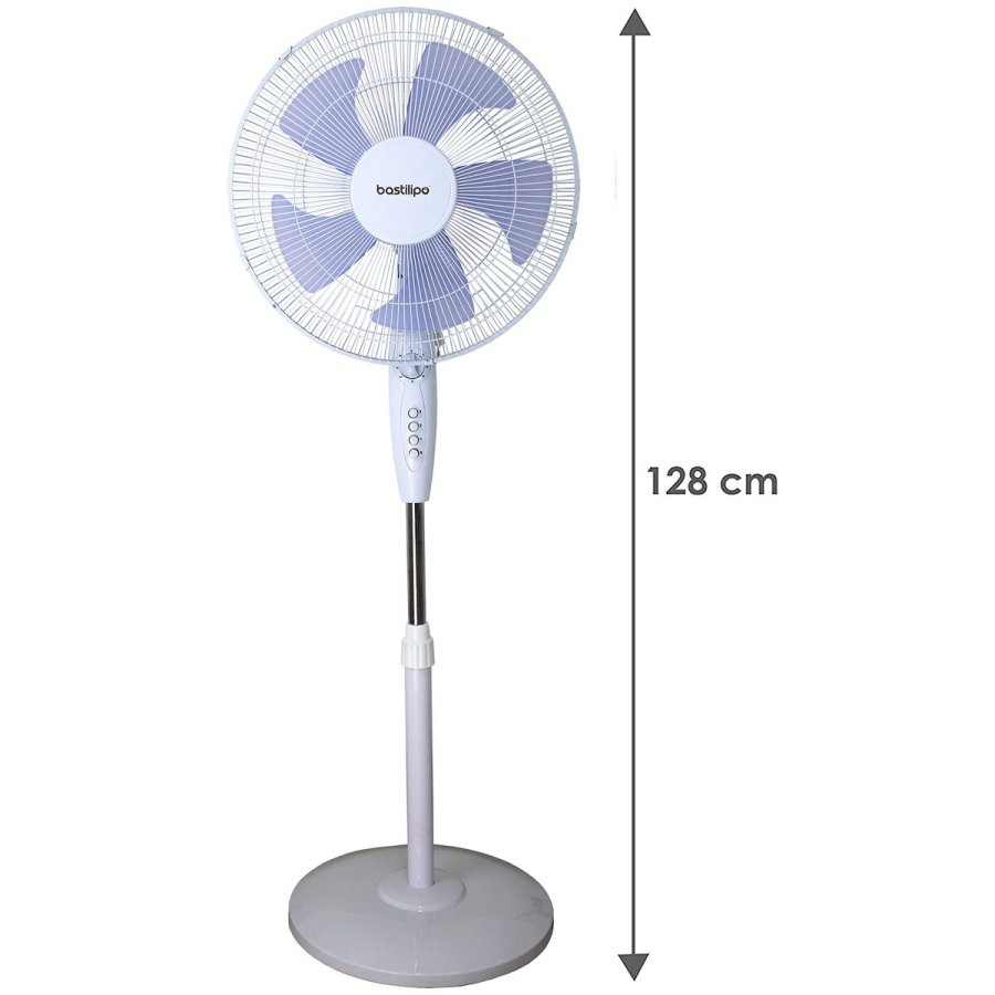 Fritst�ende ventilator Bastilipo TENERIFE Hvid 45 W #6