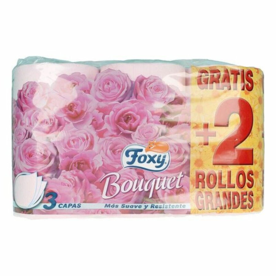 Toiletpapir Foxy Bouquet 3 lag (6 uds) #1