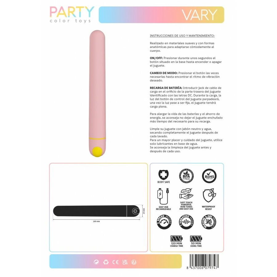 Vibrator Party Color Toys Pink #5