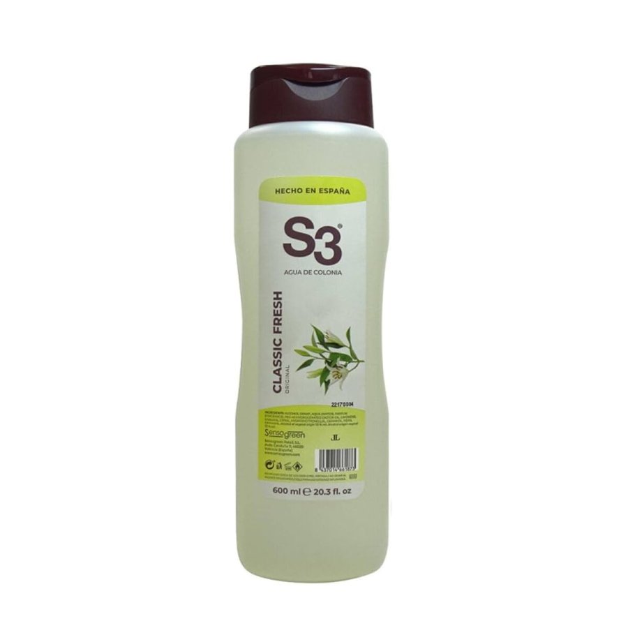 Unisex parfume S3 Classic Fresh EDC 600 ml #1