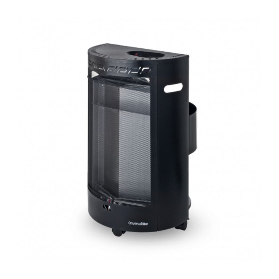 Gasvarmeovn Universal Blue 457-UELLABLACK Sort 4200 W #1