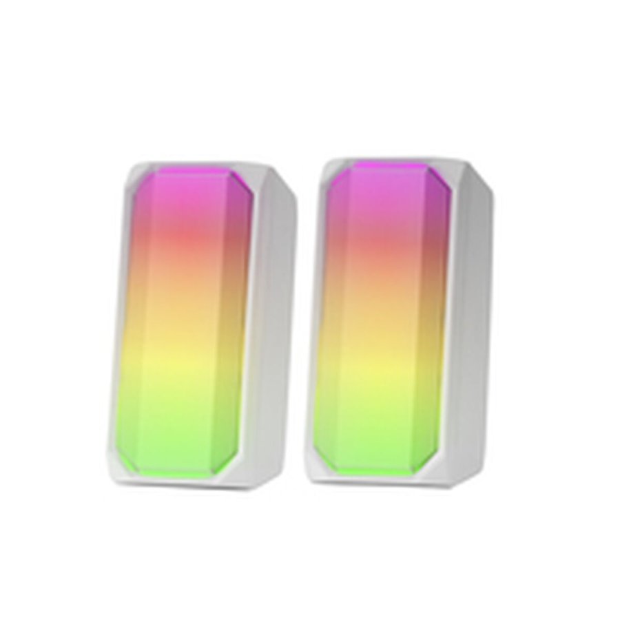 Brbare Bluetooth-hjttalere Mars Gaming MSRGBW Hvid 15 W 4 W #6