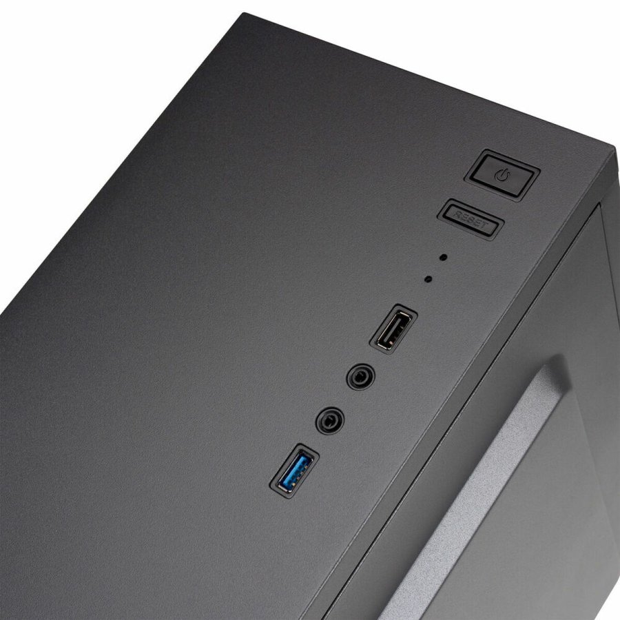 ATX Semi-t�rn kasse Tacens 2ALUX Sort ATX #4