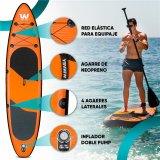 Oppustelige Paddle Surf Board med tilbehr Winvey SUP-O Orange #5