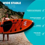 Oppustelige Paddle Surf Board med tilbehr Winvey SUP-O Orange #7
