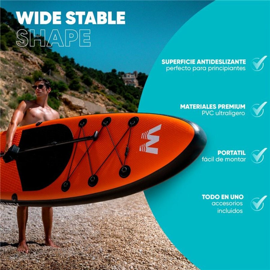 Oppustelige Paddle Surf Board med tilbehr Winvey SUP-O Orange #7