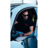 Kortrmet T-shirt til Mnd RADIKAL NICE FAT ASS Sort M #4