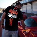 Kortrmet T-shirt til Mnd RADIKAL WINNERS NEVER QUIT Sort L #7