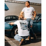 Kortrmet T-shirt til Mnd RADIKAL  NICE TRACTOR NEAR THE BULLS Hvid L #3