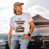 Kortrmet T-shirt til Mnd RADIKAL FOREVER YOUNG Hvid L #2