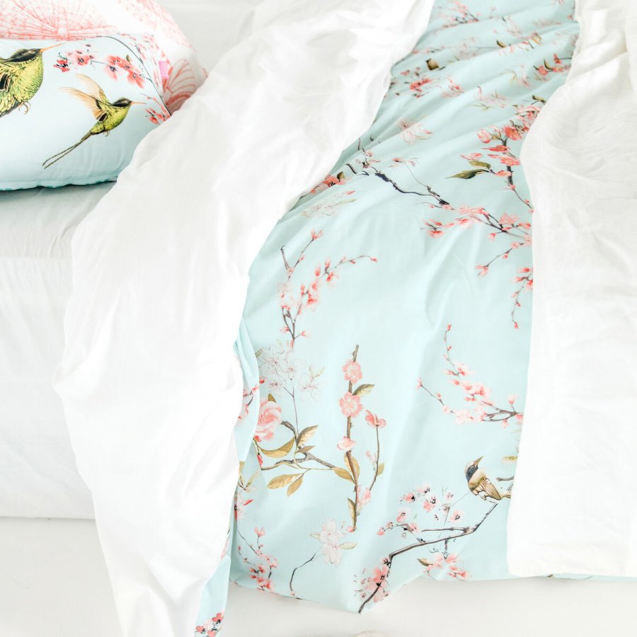 Nordisk cover HappyFriday Chinoiserie Multifarvet 140 x 200 cm #4