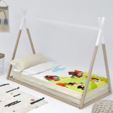 Dynebetrk uden fyld HappyFriday Multifarvet 90 x 200 cm 2 Dele #2