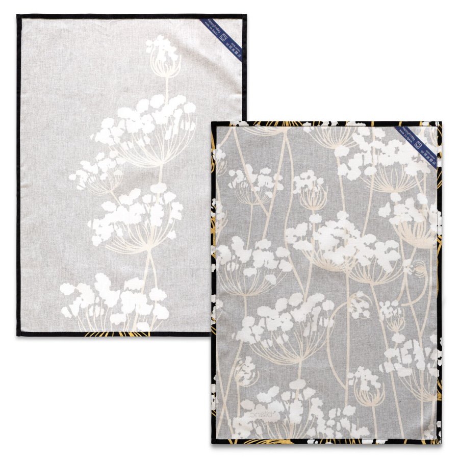St med klder HappyFriday Golden sprouts Multifarvet 70 x 50 cm (2 Dele) #26