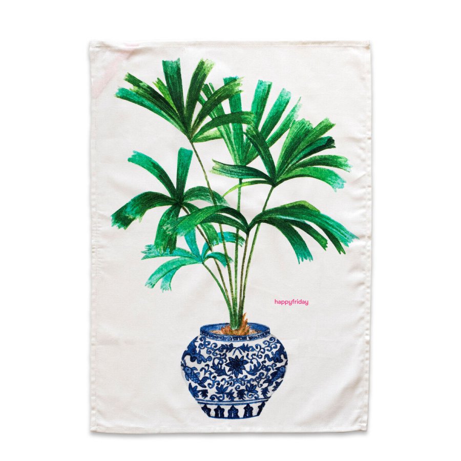 St med klder HappyFriday Multifarvet 70 x 50 cm Plante (2 Dele) #16