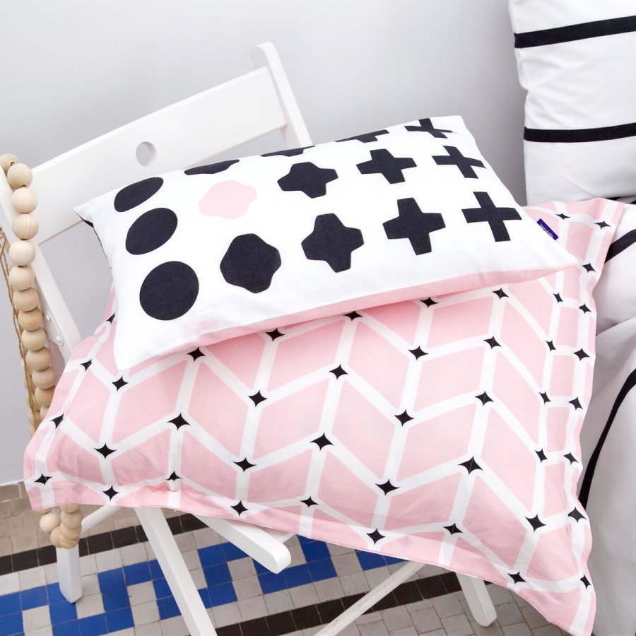 St af pudebetrk HappyFriday Blush Multifarvet 2 Dele #4