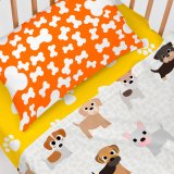 bundplastik HappyFriday MR FOX Gul Multifarvet 60 x 120 x 14 cm #3