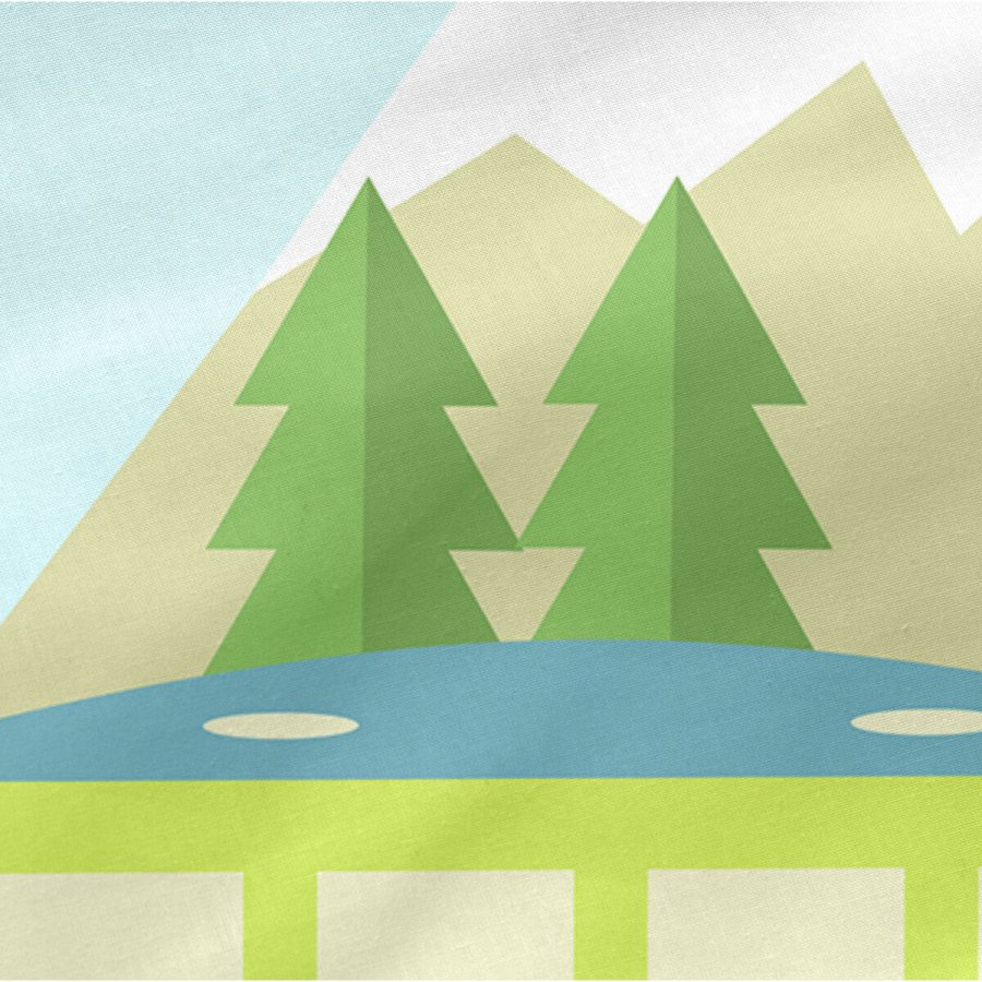 Barnesengbeskytter HappyFriday Happynois Train Multifarvet 210 x 40 cm #4