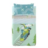 Sengetj st HappyFriday Happynois Train Multifarvet Vugge til baby 2 Dele #1