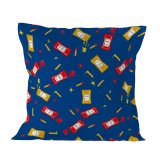 Pudebetrk HappyFriday Baleno Teen Blue Hotdog Multifarvet 60 x 60 cm #1