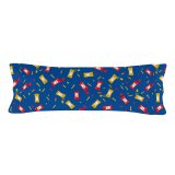 Pudebetrk HappyFriday Baleno Teen Blue Hotdog Multifarvet 45 x 110 cm #1