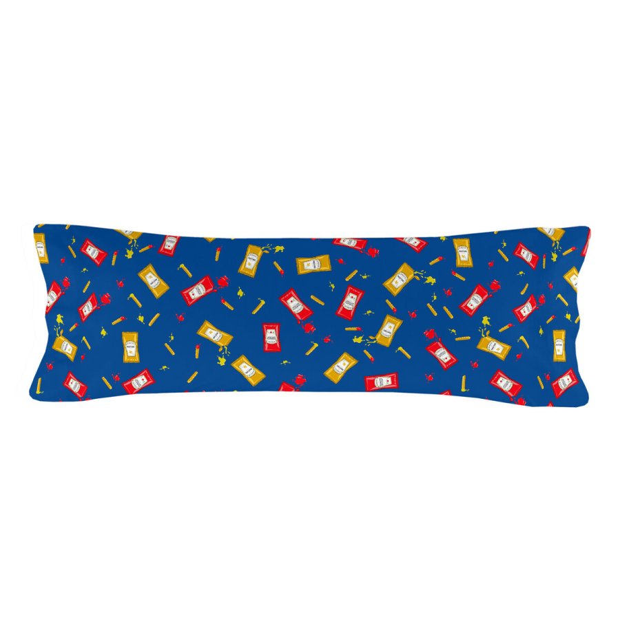 Pudebetrk HappyFriday Baleno Teen Blue Hotdog Multifarvet 45 x 110 cm #1