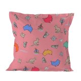 Pudebetrk HappyFriday Baleno Teen Pink Kangaroo Multifarvet 80 x 80 cm #1